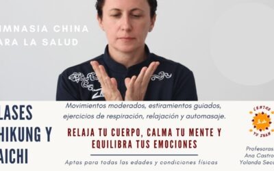 Comienzan las Clases Regulares de Chikung y Taichi